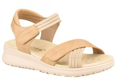 Πέδιλα γυναικεία | Ανατομικά | Amarpies | ABZ30159 | Μπεζ - Amarpies - 